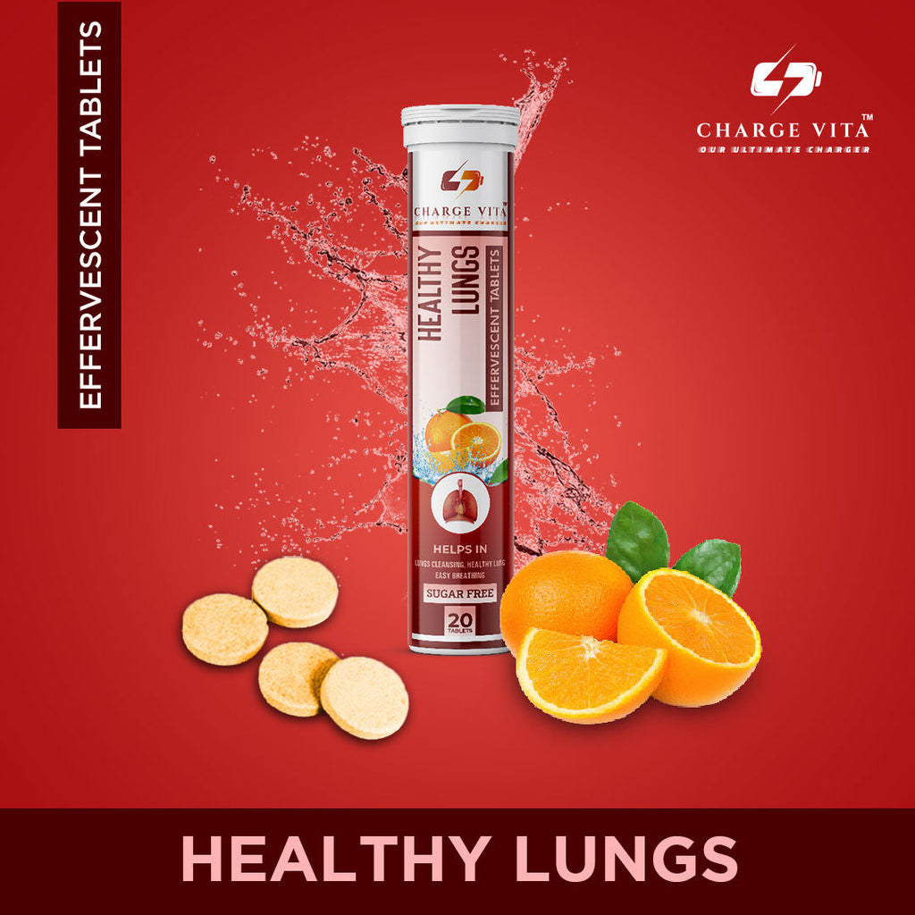 ChargeVita Healthy Lungs Effervescent Tablets