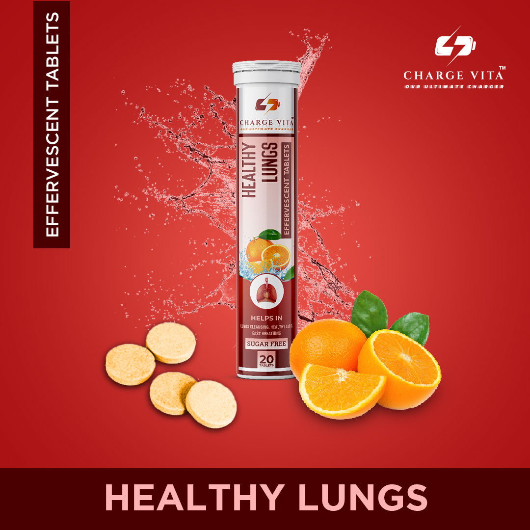 ChargeVita Healthy Lungs Effervescent Tablets
