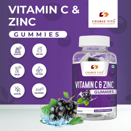 Vitamin C and Zinc gummies