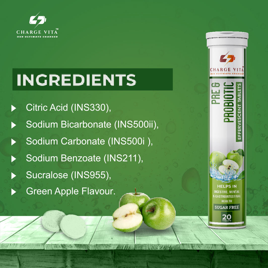 Pre & Probiotic Effervescent Tablets