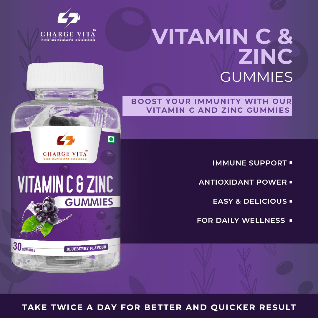 Vitamin C and Zinc gummies