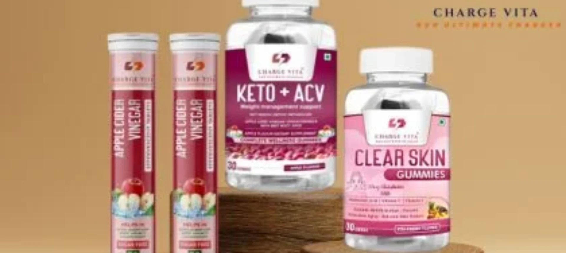 Best Gummies for Skin and Hair by Charge Vita – Glow Naturally